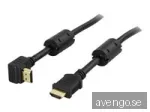 DELTACO HDMI-1030V - HDMI-kabel med Ethernet