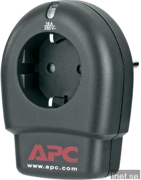 APC Essential SurgeArrest 1 uttag svart