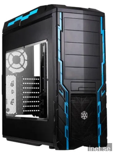 SilverStone Precision PS06B-W Svart Fönster