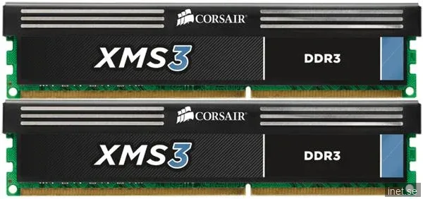 Corsair 8GB (2x4GB) DDR3 CL9 1600MHz XMS3