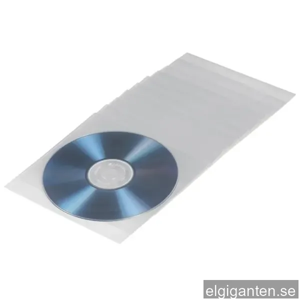 Hama Cd Dvd-Ficka I Pp Transparent 100-Pack