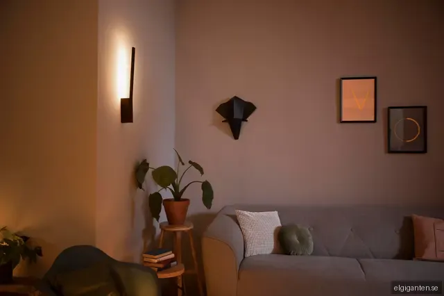 Philips Hue Liane svart vägglampa 12W 24V