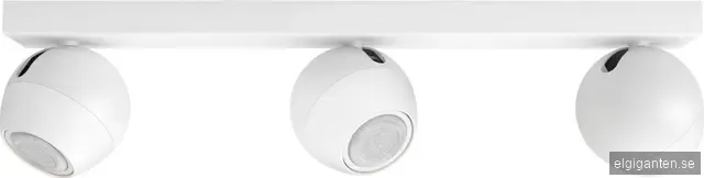 Philips Hue Buckram vit spotlight 3x5W