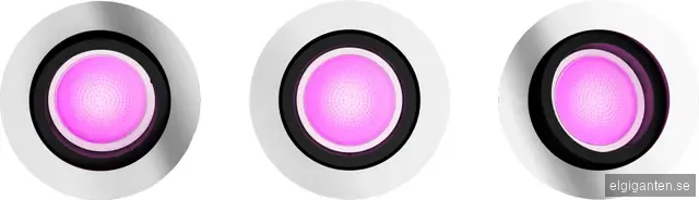 Philips Hue Centura infälld spotlight 3x5.7 aluminum