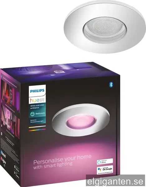 Philips Hue Xamento infälld spotlight krom 5.7W