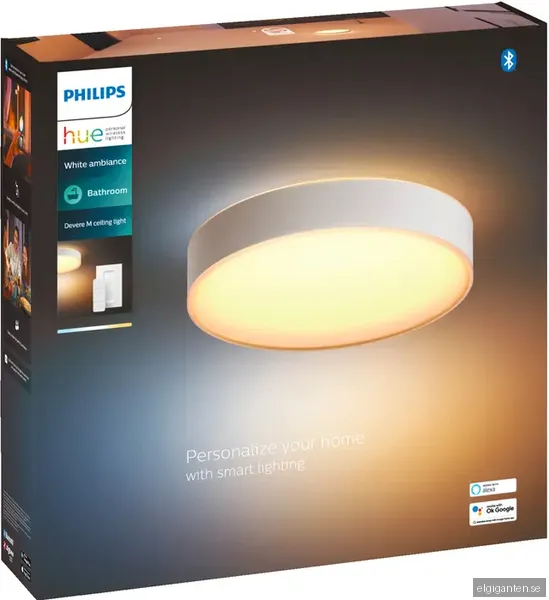 Philips Hue Devere M vit taklampa