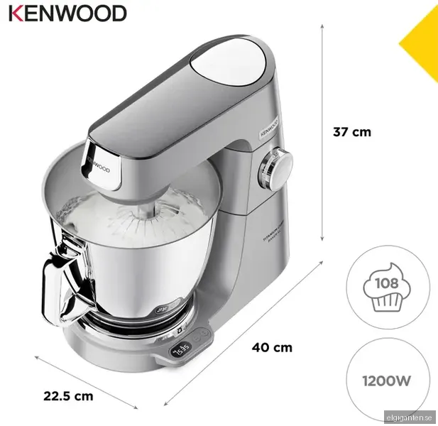 Kenwood Titanium Chef Baker XL KVL85.704SI köksmaskin