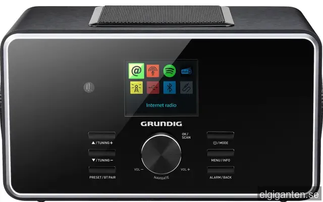 Grundig DTR 6000 X DAB+/FM-radio (svart)