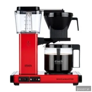 Moccamaster Automatic kaffebryggare MOC53743 (röd)