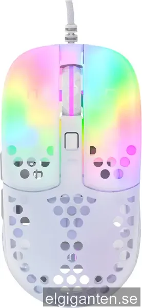 Xtrfy MZ1 Zy’s Rail gamingmus (vit)