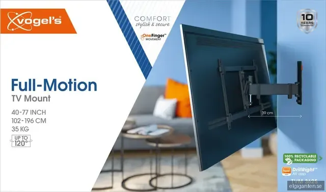 Vogels COMFORT Full Motion TV väggfäste TVM3625