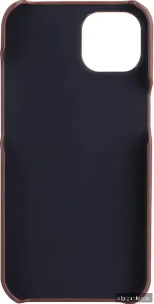 ONSALA Mobile Cover Brown with Cardpocket iPhone 13