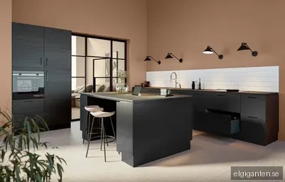 Epoq Edge hörnpanel för köket 5x92 (black ash)