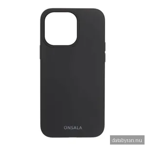 ONSALA Phone Case Silicone Black - iPhone 13 Pro