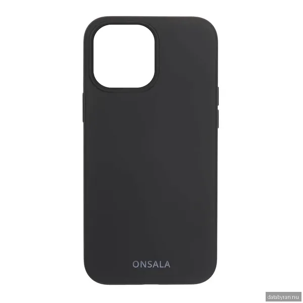 Onsala iPhone 13 Pro Max silikonfodral (svart)