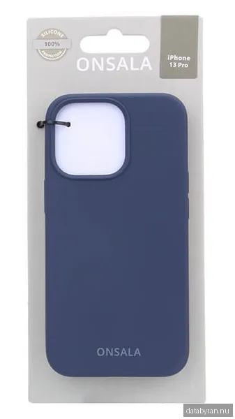ONSALA Phone Case Silicone Cobalt Blue - iPhone 13 Pro