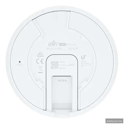 Ubiquiti Networks UniFi G4 Dome, 1440p@24fps, IR 9m, mikrofon, högtalare, inomhus/utomhus, PoE