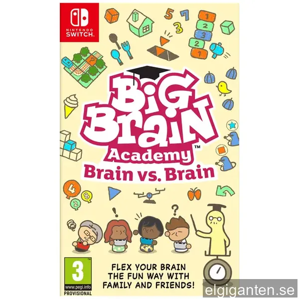 Big Brain Academy: Brain vs. Brain (Switch)