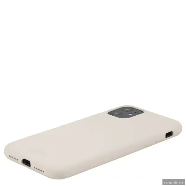 iPhone 11 Skal Silikon Light Beige