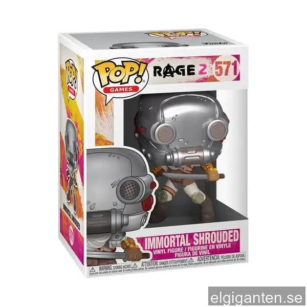 Funko! POP GAMES: RAGE 2 -IMMORTAL SHROU
