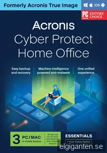 Acronis Cyber Protect Home Office Essentials 3 Computers