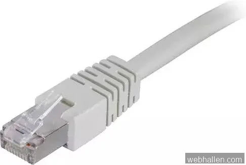 Deltaco FTP Cat6 Nätverkskabel / 3m - Grå