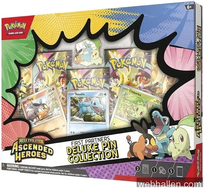 Pokemon ME2.5 Ascended Heroes Deluxe Pin Collection