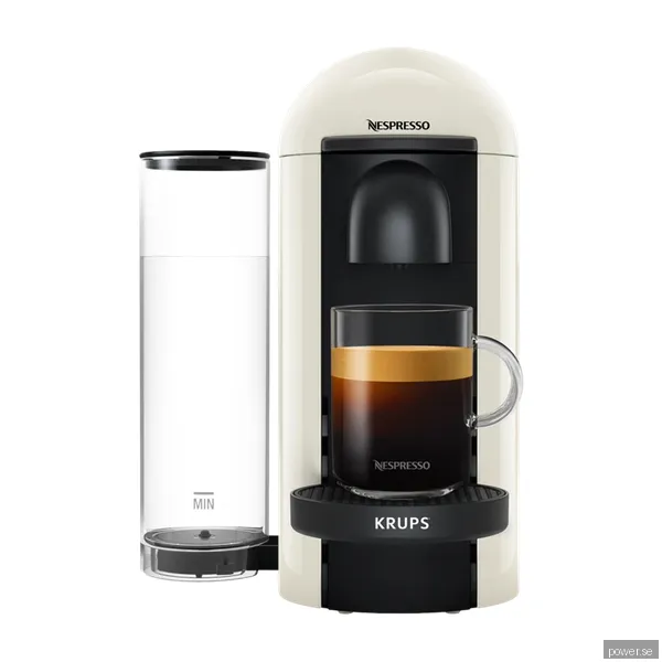Nespresso Vertuo Plus kapselmaskin By Krups, vit