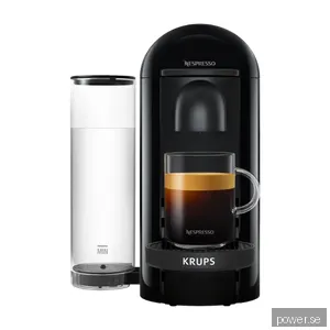 Nespresso Vertuo Plus kapselmaskin By Krups, svart