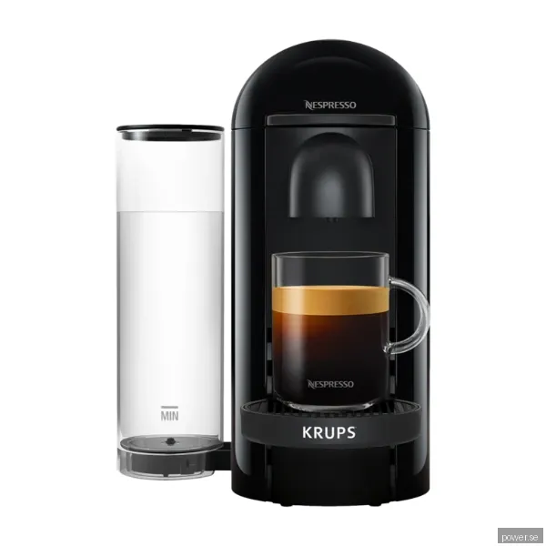 Nespresso Vertuo Plus kapselmaskin By Krups, svart