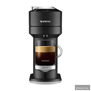 Nespresso Vertuo Next Premium kapselmaskin By Krups, svart