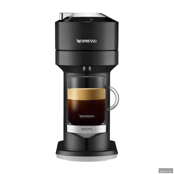 Nespresso Vertuo Next Premium kapselmaskin By Krups, svart
