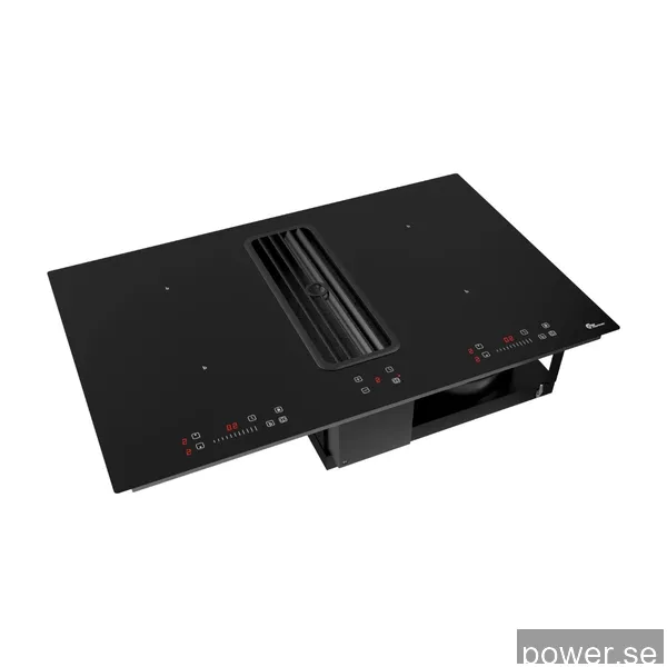 Thermex Le Mans Yellow Typhoon Compact induktionshäll med köksfläkt