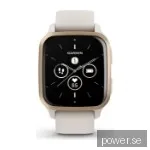 Garmin Venu Sq 2 music smartwatch Ivory & Peach, gold