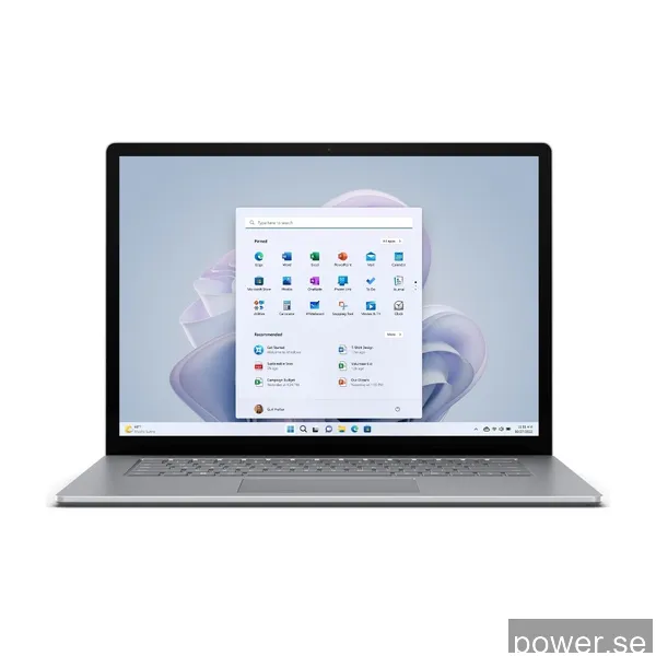 Microsoft Surface Laptop 5 256 GB Platinum 13,5" bärbar dator