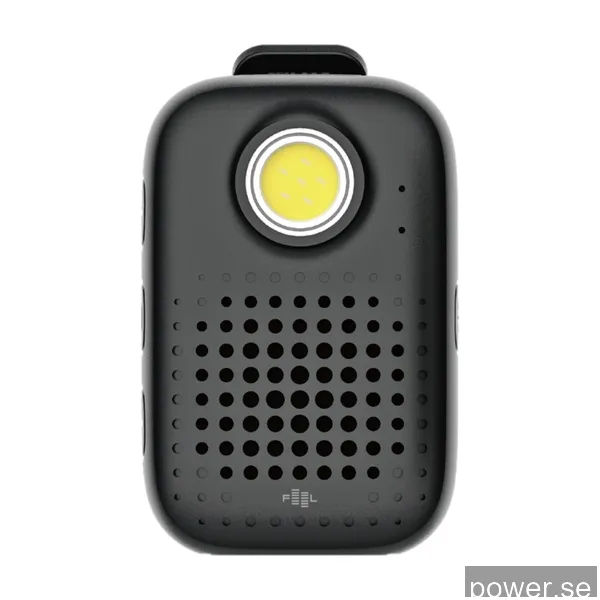 FEEL TREK Bluetooth-högtalare med ljus, svart