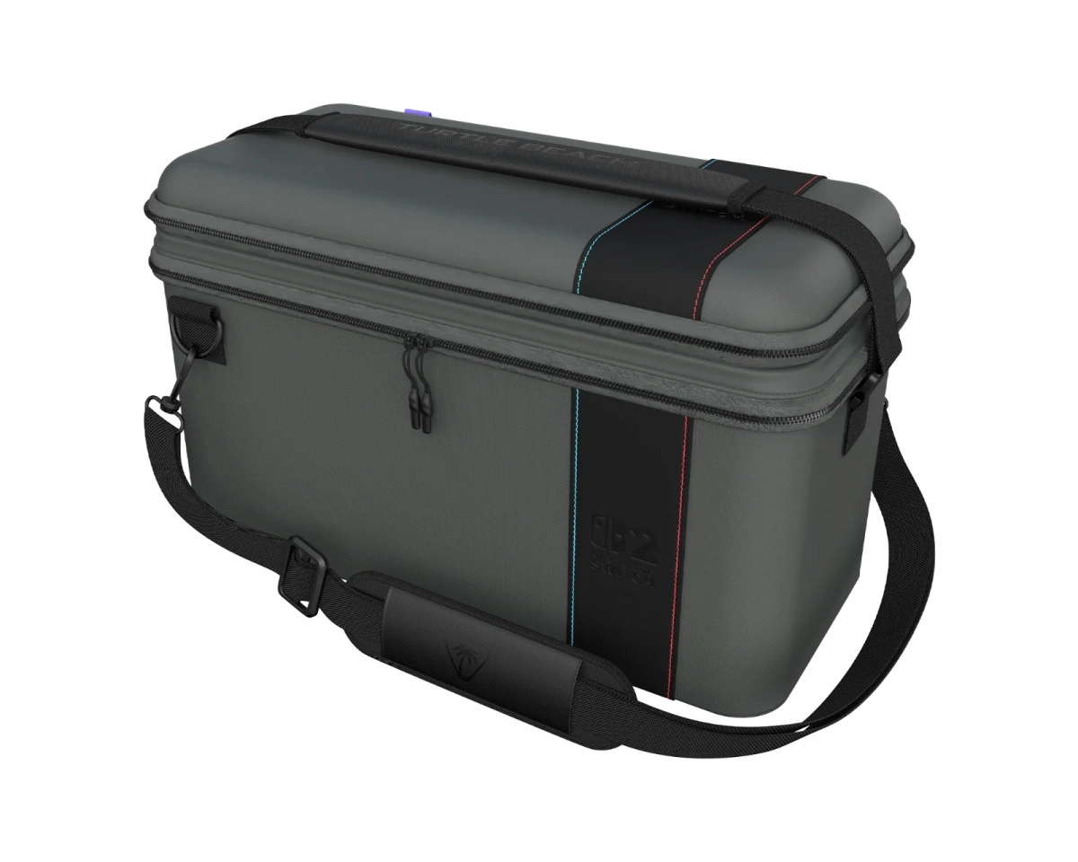 Turtle Beach PlayTrek 2-in-1 Case - Charcoal Black - Nintendo Switch 2