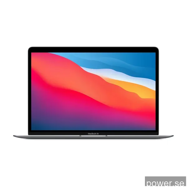 Apple MacBook Air (M1, 2020) 13.3" bärbar dator - Rymdgrå