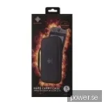 Deltaco Gaming Nintendo Switch Hard Carry fodral, 10 Fickor för spel - svart