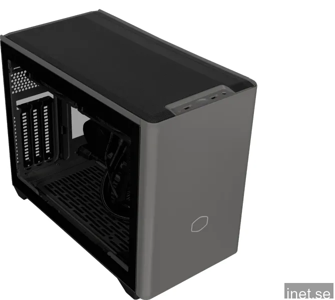 Cooler Master MasterBox NR200P MAX, Mini-ITX, härdat glas - Svart
