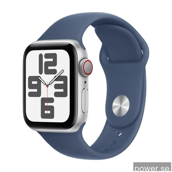 Apple Watch SE GPS + Cell 40 mm silver alum, denim sportband - M/L