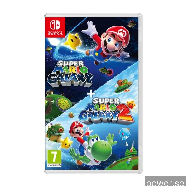 Super Mario Galaxy + Super Mario Galaxy 2 - Nintendo Switch - Plattformsspelare