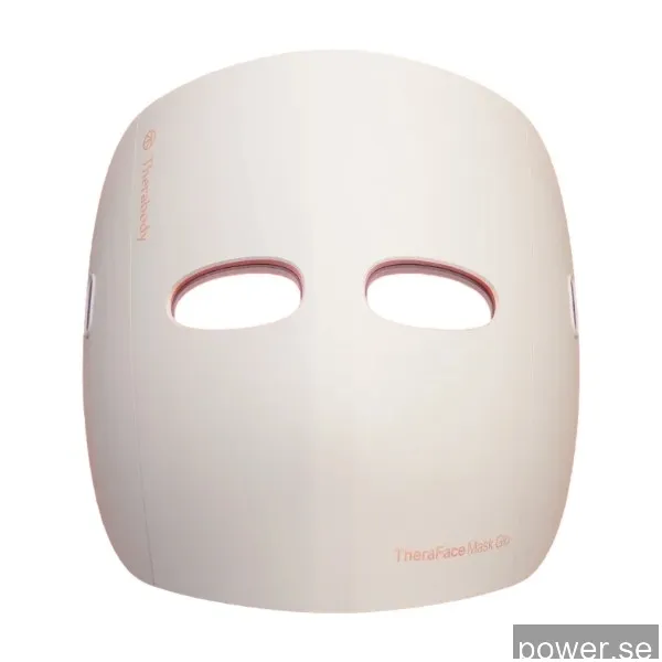 Therabody TheraFace Mask Glo – trådlös LED-hudvårdsmask med avslappnande massage
