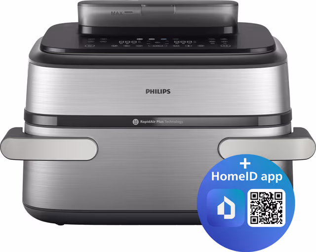 Philips Airfryer 5000 Series Megabasket med ånga