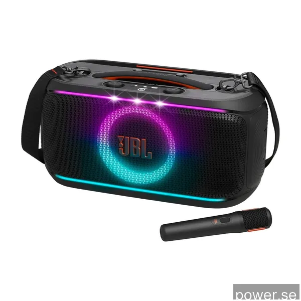 JBL PartyBox On-The-Go 2 partyhögtalare, svart