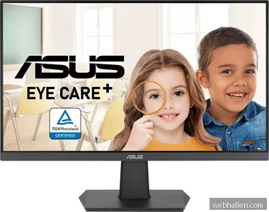 23.8" Asus VA24EHF, IPS 1920x1080, 1 ms, 100Hz Adaptive-Sync, HDMI