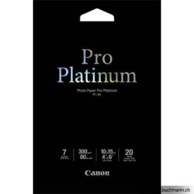 Canon Photo Papper PT-101 Pro Platinum 10x15cm / 20 ark