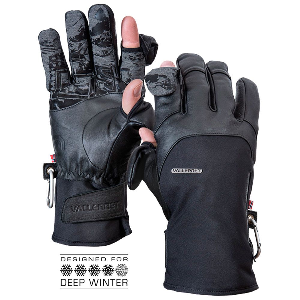 Vallerret Tinden Photography Glove L, black