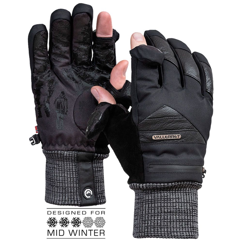 Vallerret Markhof Pro V3 Photography Glove XS Slim, black