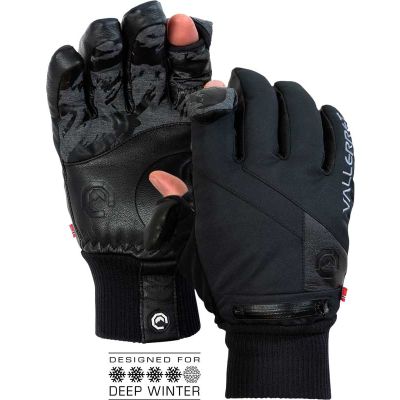 Vallerret Ipsoot Photography Glove XS -fotohandskar, svart